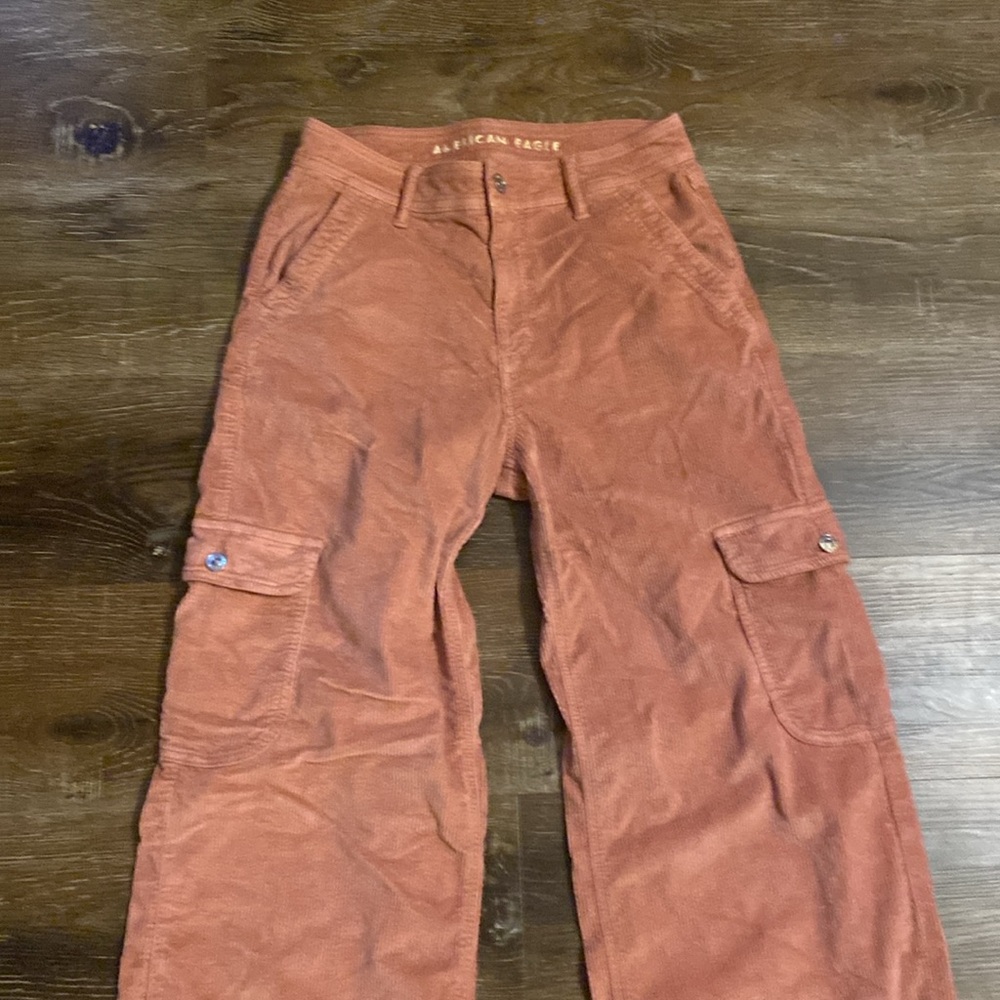 American Eagle Outfitters Corduroy Cargo Pants - Picture 3 of 8